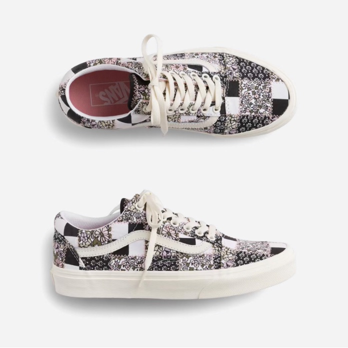 Old Skool Vans - Patchwork